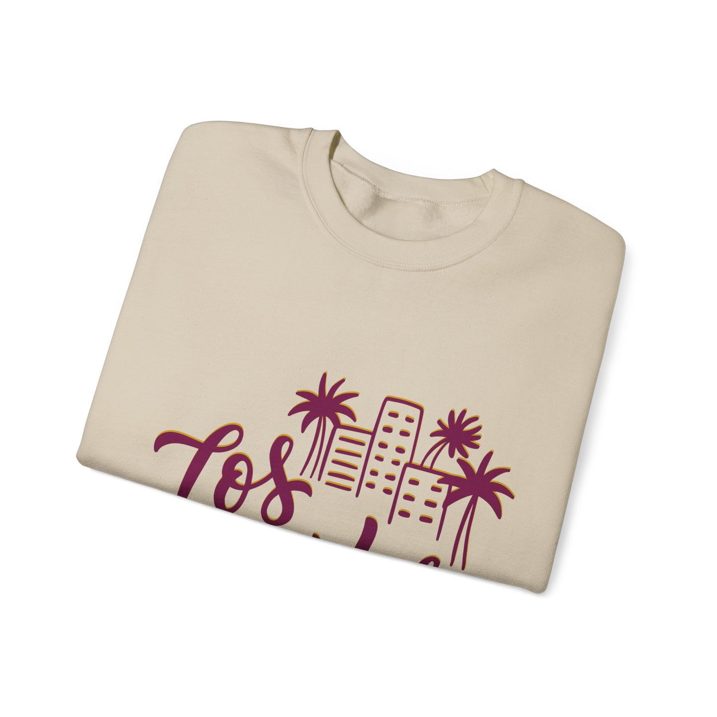 Los Angeles Vibe Crewneck Sweatshirt | Travel Souvenir | True North