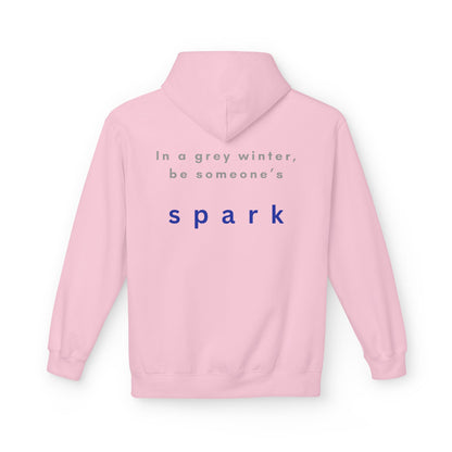 Cozy Nature-Inspired Fleece Hoodie | Inspirational Winter Apparel | True North