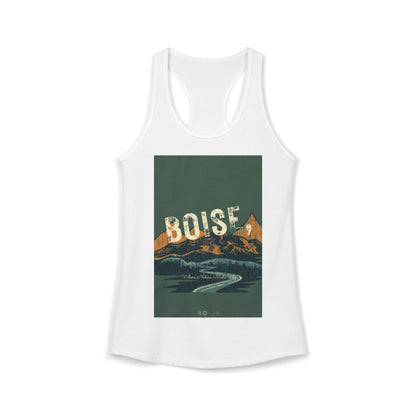 Women's Ideal Racerback Tank BOISE