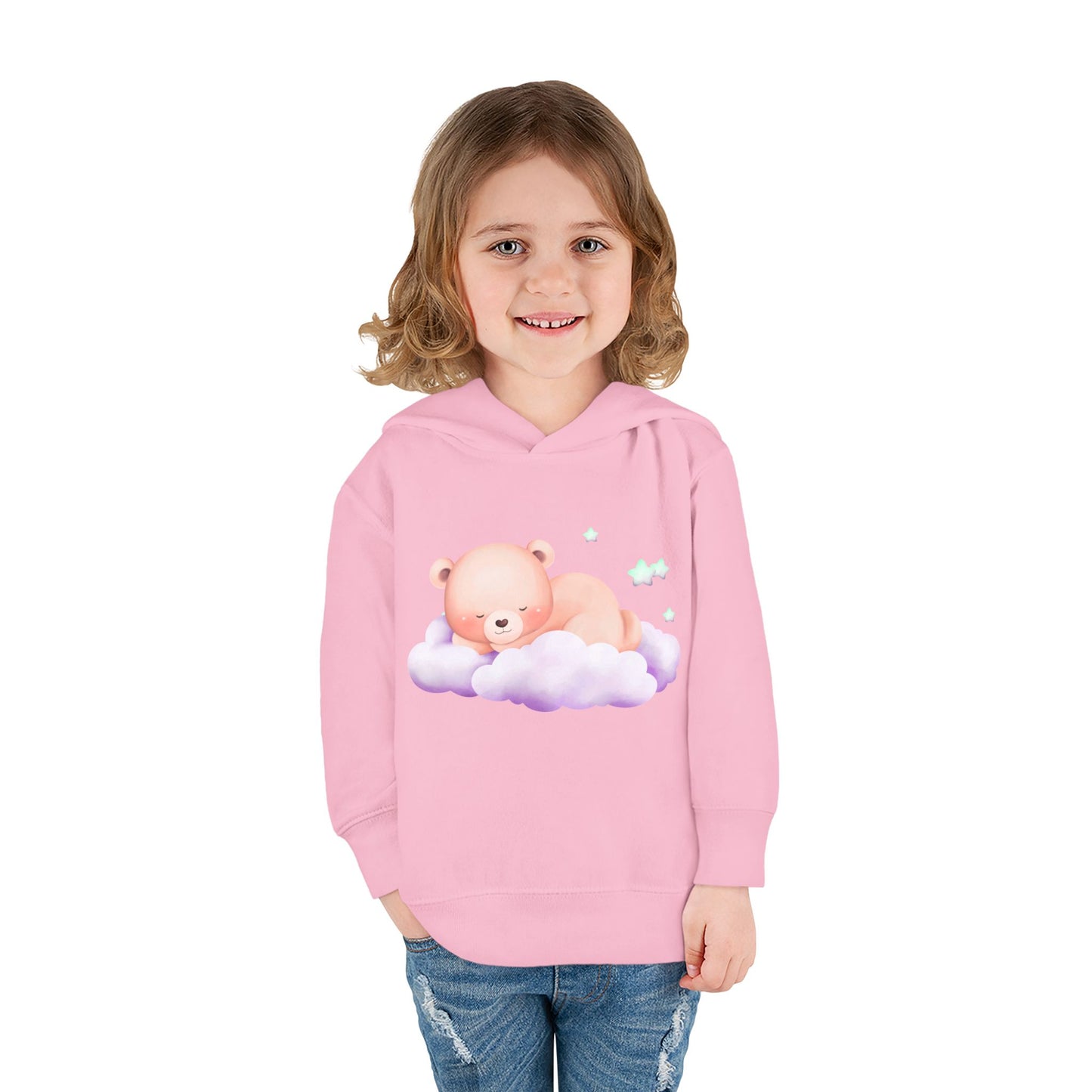 Adorable Bear Design Fleece Hoodie | Nursery Outfit | True North
