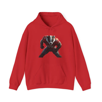Madison Athletic Badger Hoddie Men/Unisex Animal Mascot | Soft Midweight | True North
