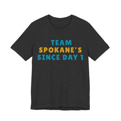 Team Spokane's Since Day 1 T-Shirt — Spokane Pride Graphic Tee