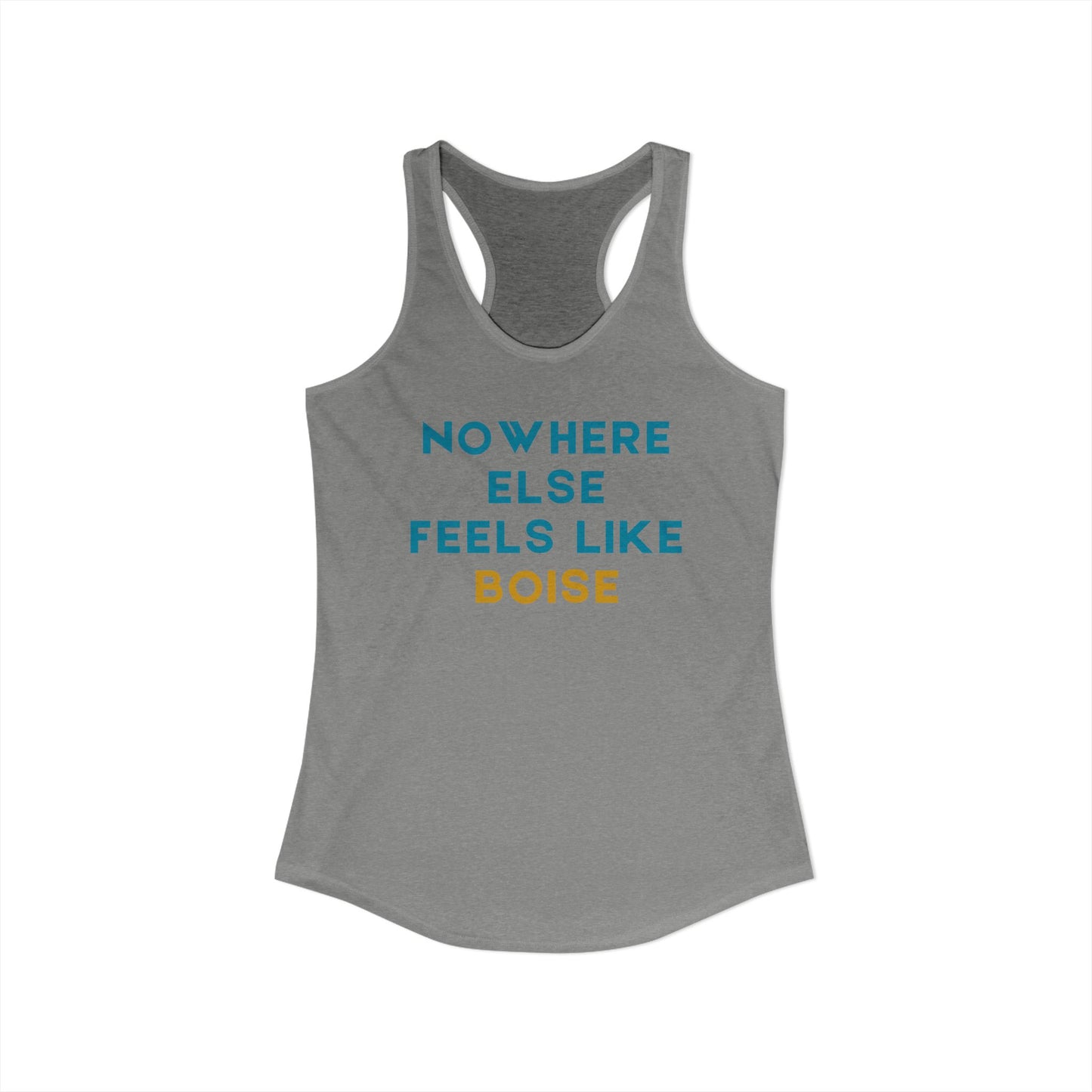 Women's Ideal Racerback Tank BOISE