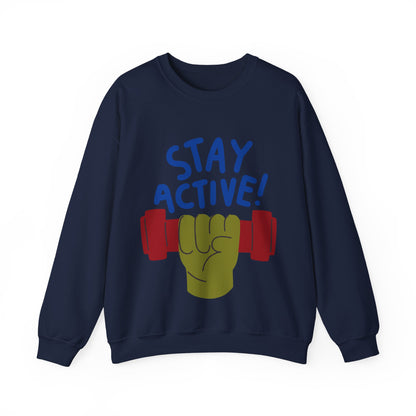 Stay Active Crewneck Sweatshirt | Gym and Casual Wear | True North