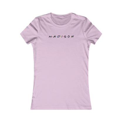 Madison Script Name Tee — Personalized Women’s Name T-Shirt