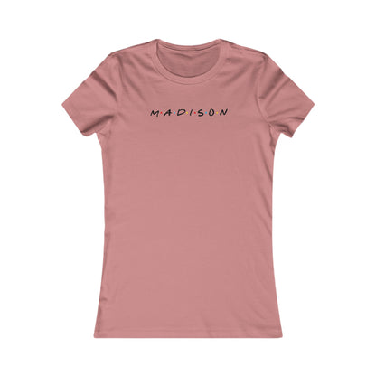 Madison Script Name Tee — Personalized Women’s Name T-Shirt