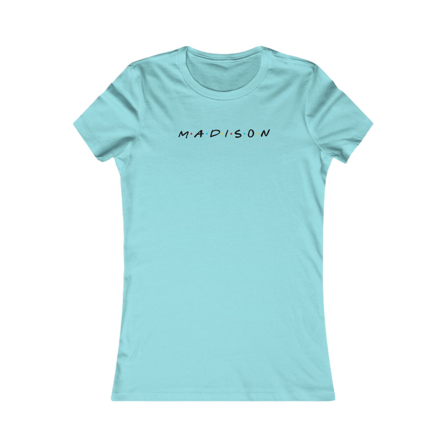 Madison Script Name Tee — Personalized Women’s Name T-Shirt