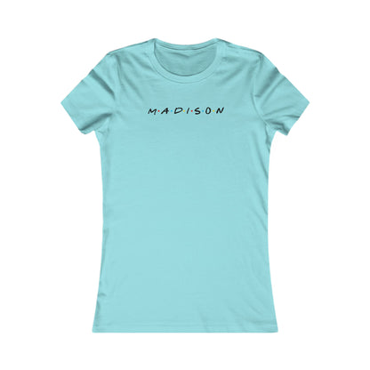 Madison Script Name Tee — Personalized Women’s Name T-Shirt