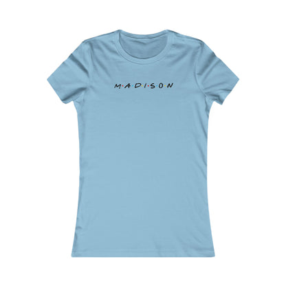 Madison Script Name Tee — Personalized Women’s Name T-Shirt