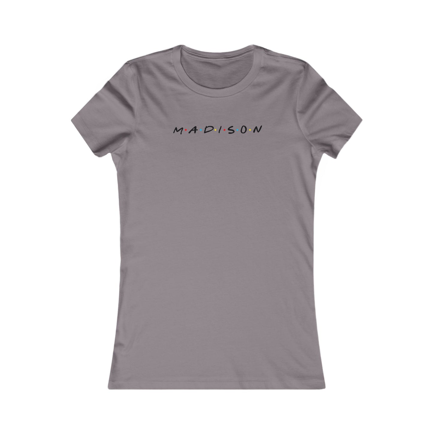 Madison Script Name Tee — Personalized Women’s Name T-Shirt