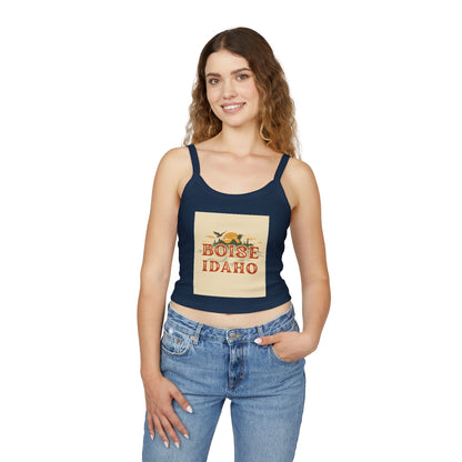 Boise Idaho Vintage Sunset Tank