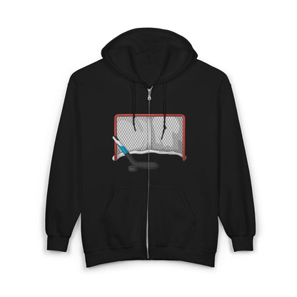 Goalie Love Full Zip Hoodie | Cozy Sports Hoodie | True North
