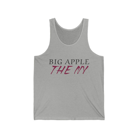 Big Apple “THE NY” Men/Unisex Tank Top | Minimal New York | True North