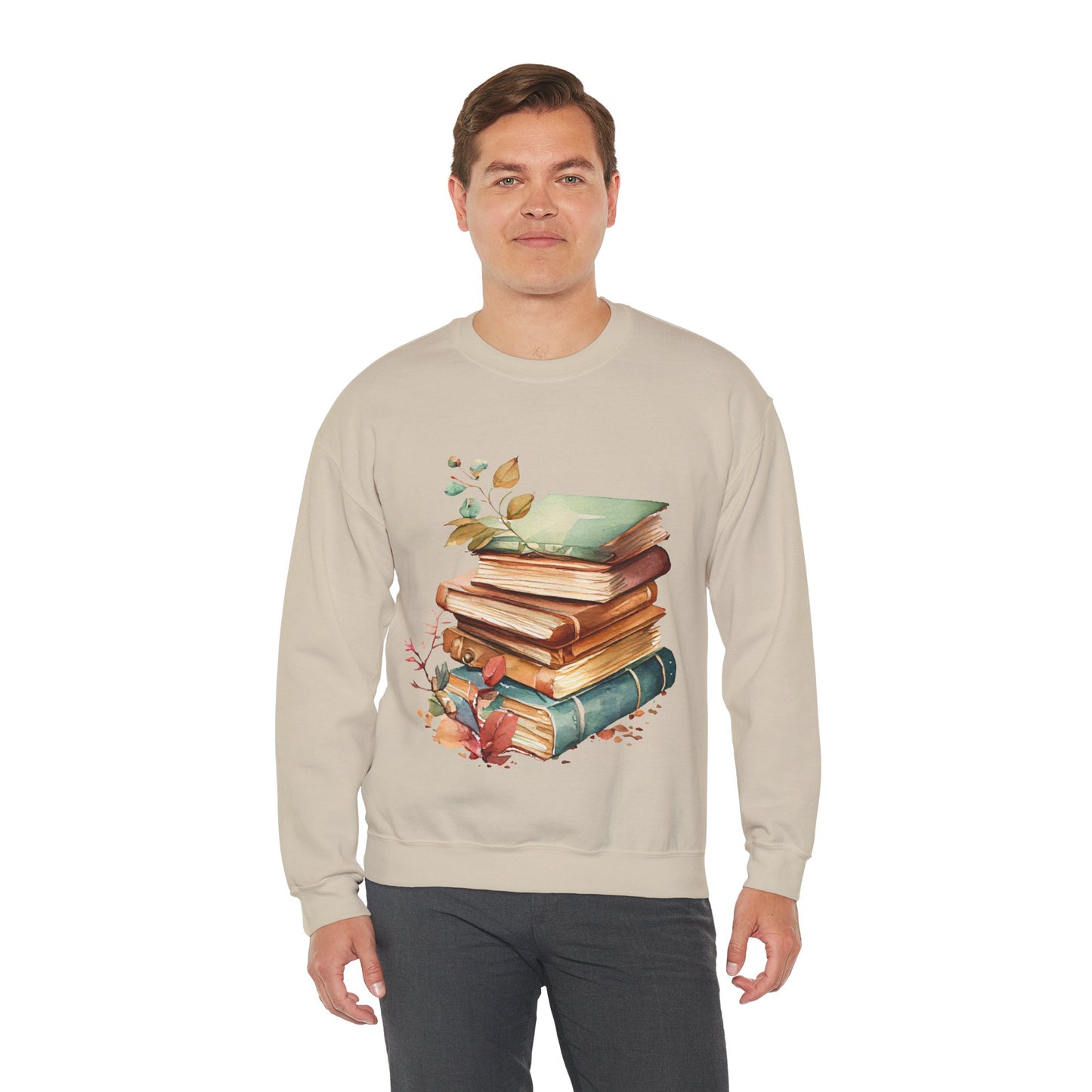 Book Lover's Crewneck Sweatshirt | Autumn Literary Sweatshirt  | True North