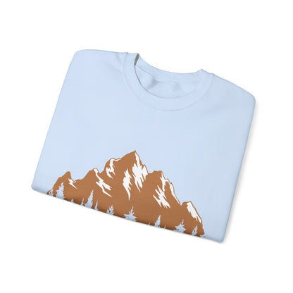 Mountain Reflection Crewneck Sweatshirt | Adventure and Travel | True North