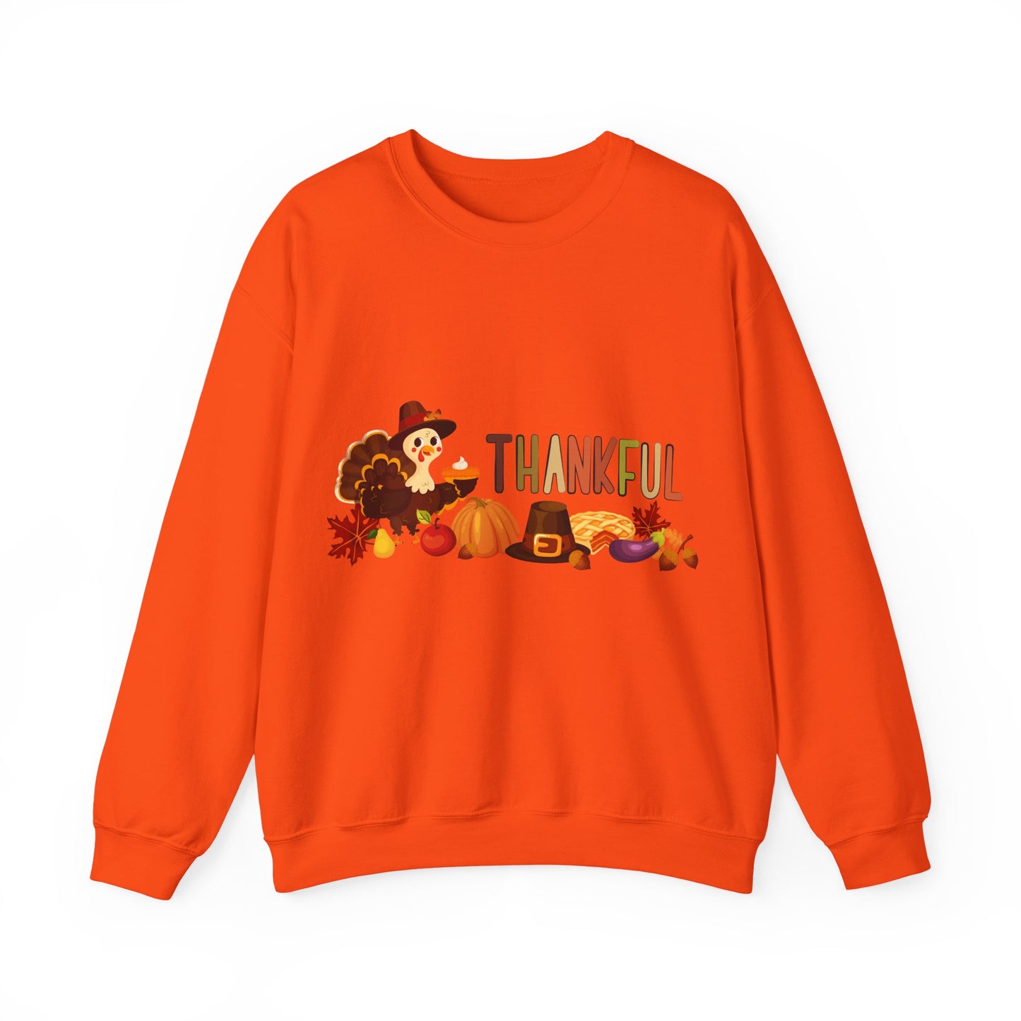 Thankful Thanksgiving Crewneck Sweatshirt  | True North
