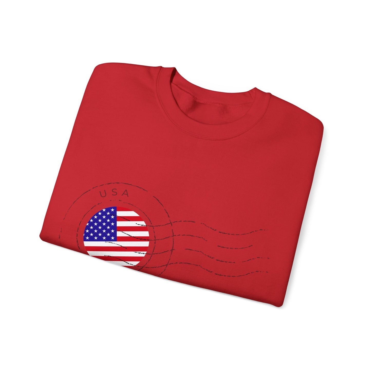 USA Flag Postmark Sweatshirt | True North