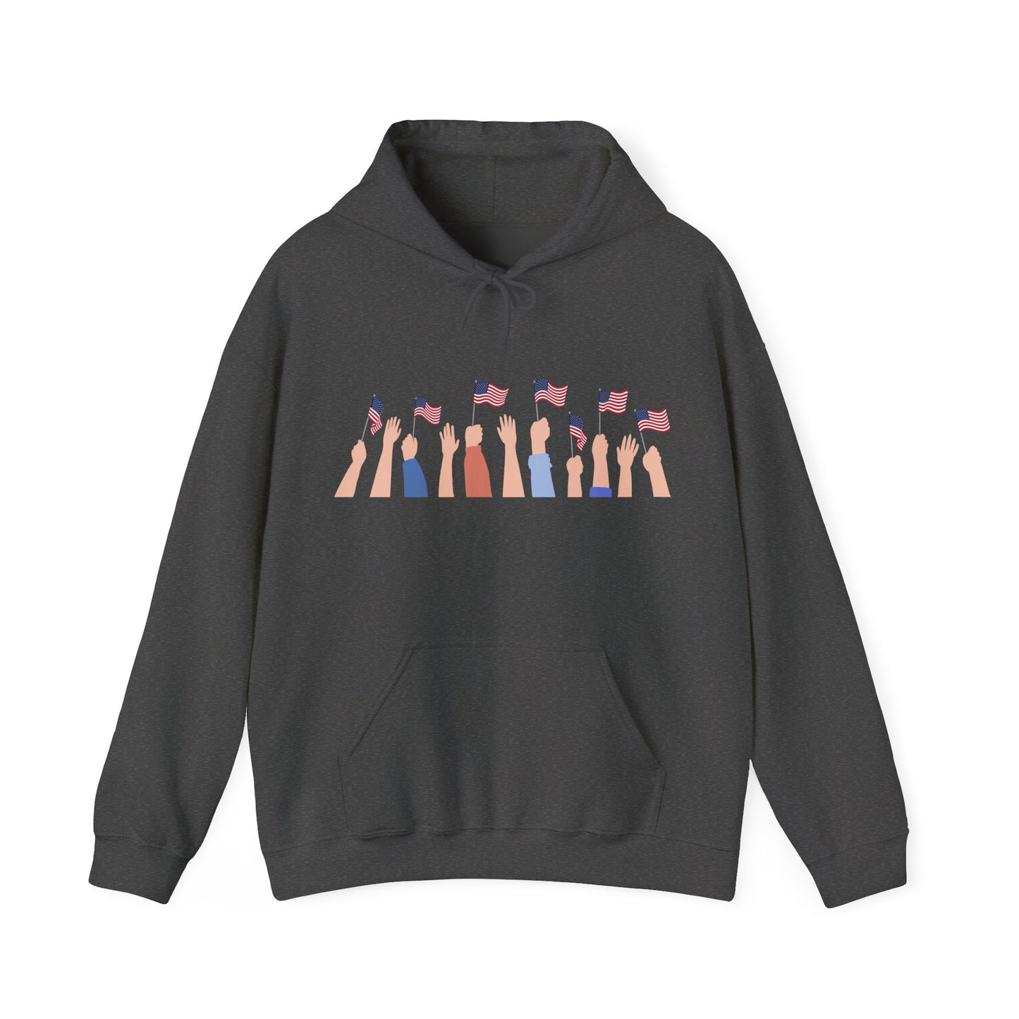 Patriotic Unisex Hoodie, Perfect for Celebrations, Casual Wear, Independence Day, Gifts for Friends and Family