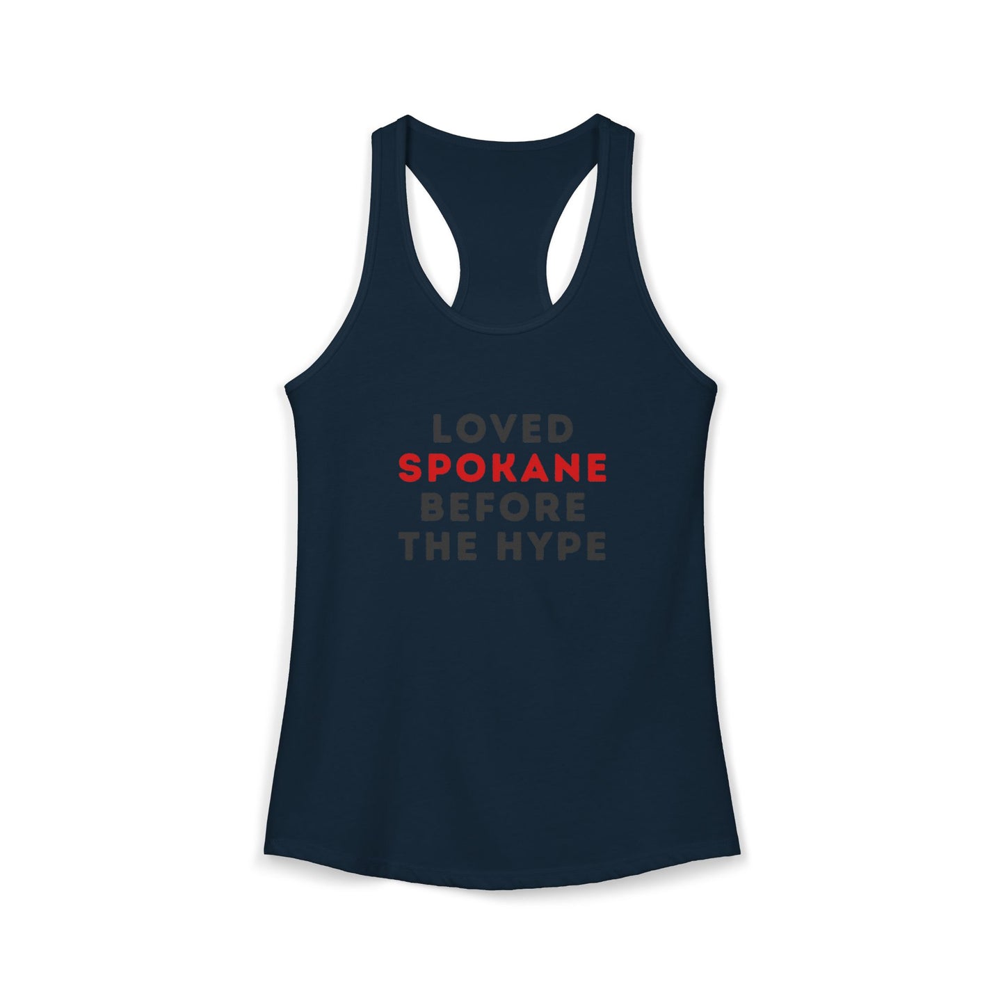 Women's Ideal Racerback Tank SPOKANE
