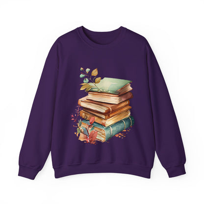 Book Lover's Crewneck Sweatshirt | Autumn Literary Sweatshirt  | True North
