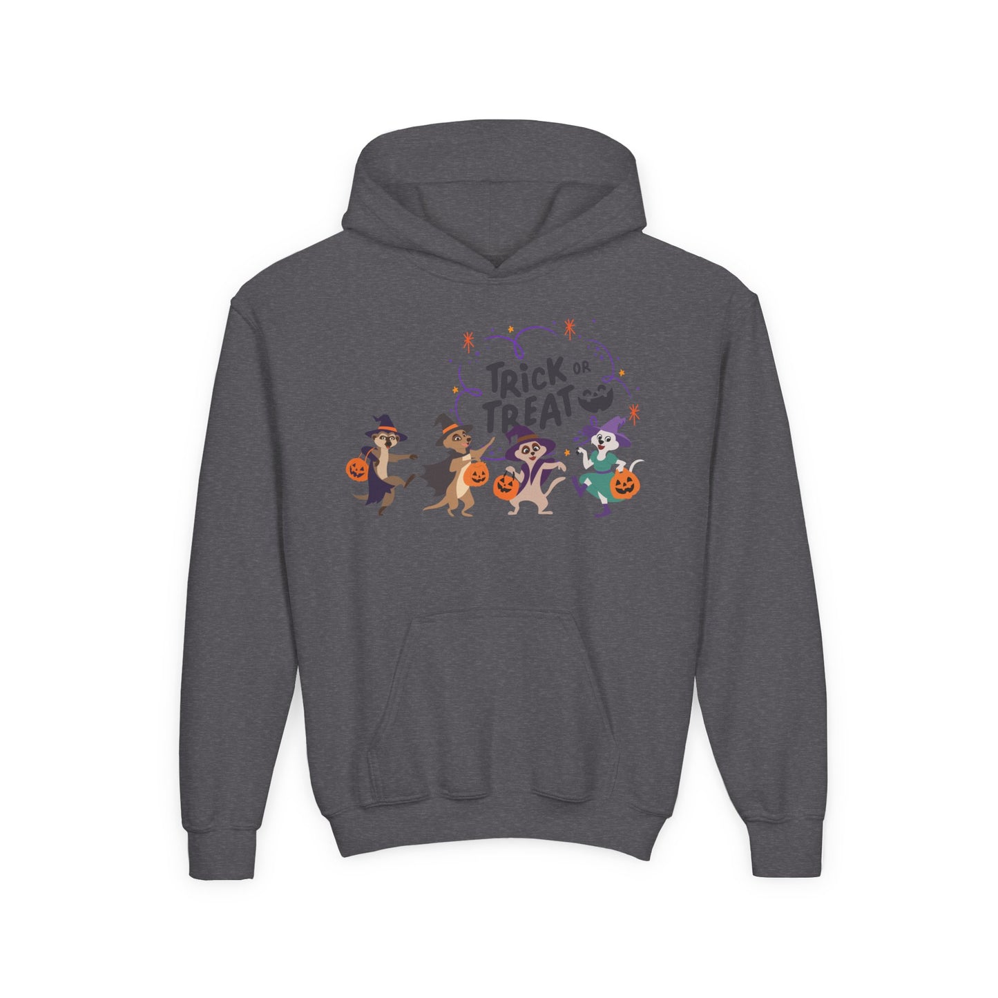 Halloween Trick or Treat Hooded Sweatshirt for Kids | Halloween Costume | True North