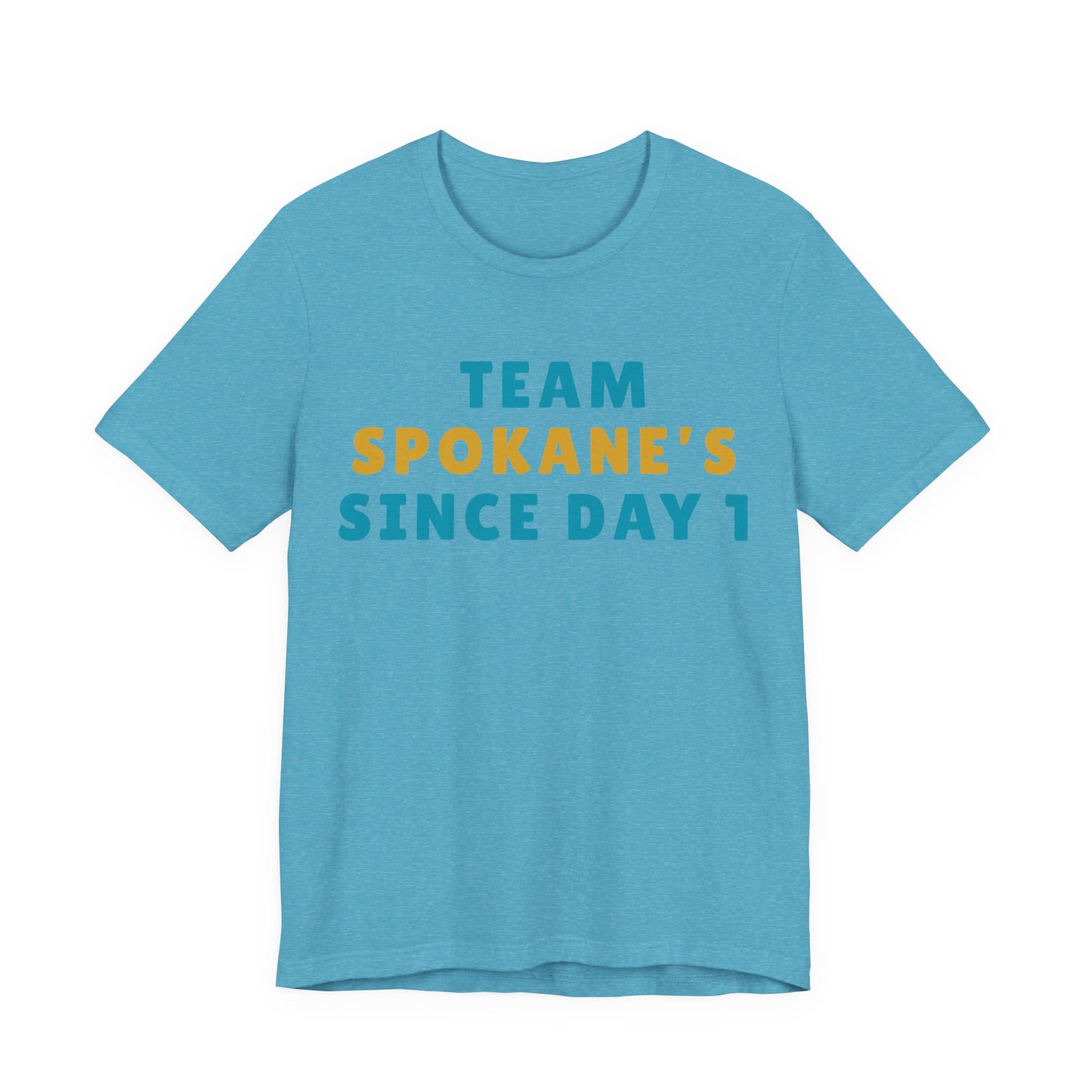 Team Spokane's Since Day 1 T-Shirt — Spokane Pride Graphic Tee