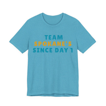 Team Spokane's Since Day 1 T-Shirt — Spokane Pride Graphic Tee