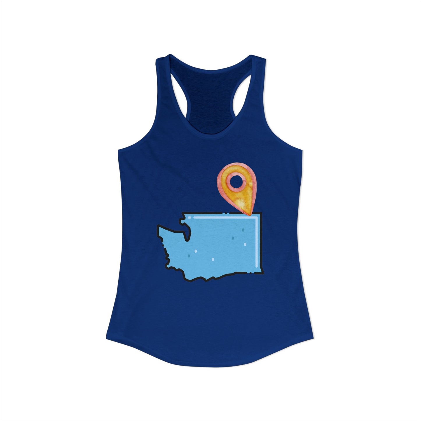 Women's Ideal Racerback Tank SPOKANE
