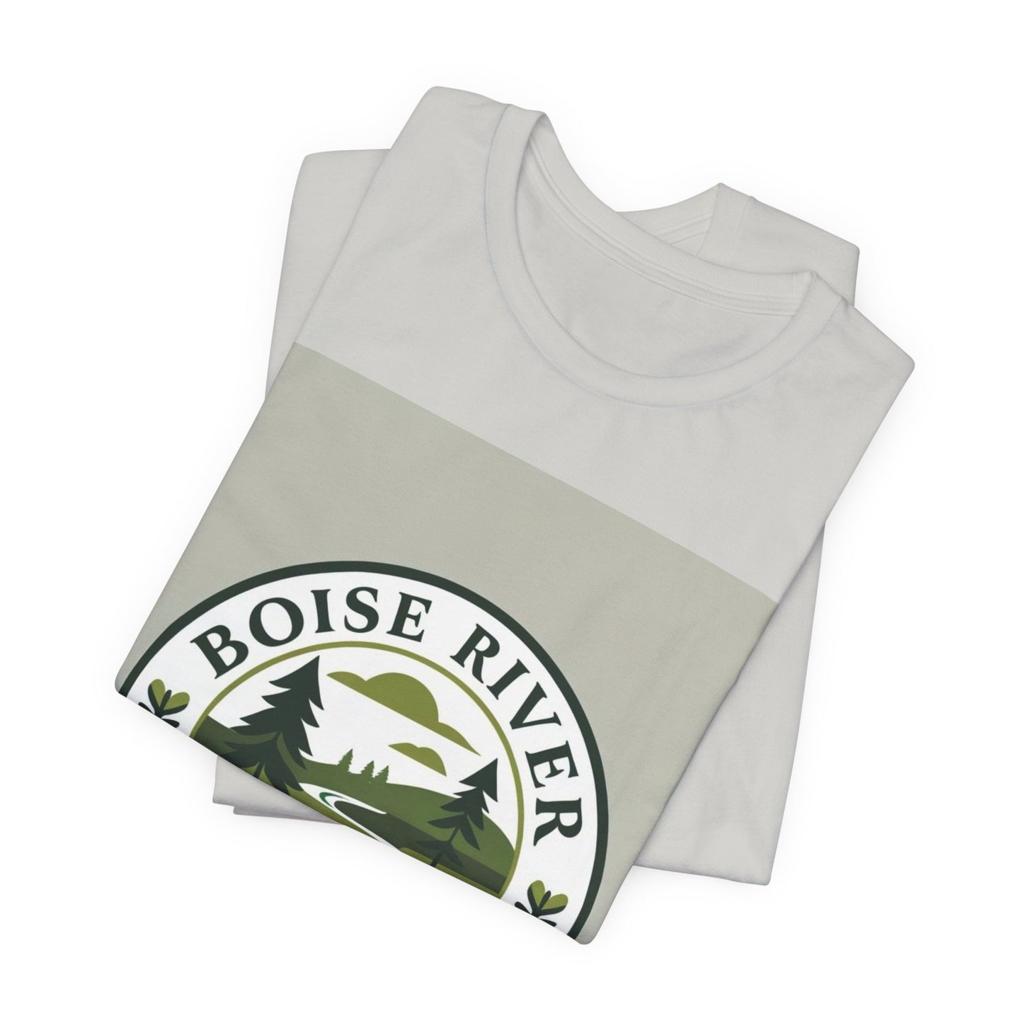 Boise River Green Belt Tee — Scenic River Nature T-Shirt