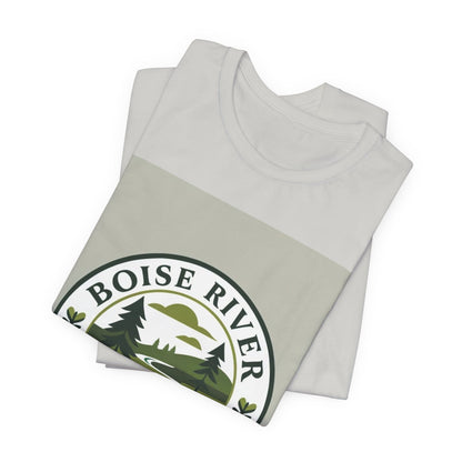 Boise River Green Belt Tee — Scenic River Nature T-Shirt