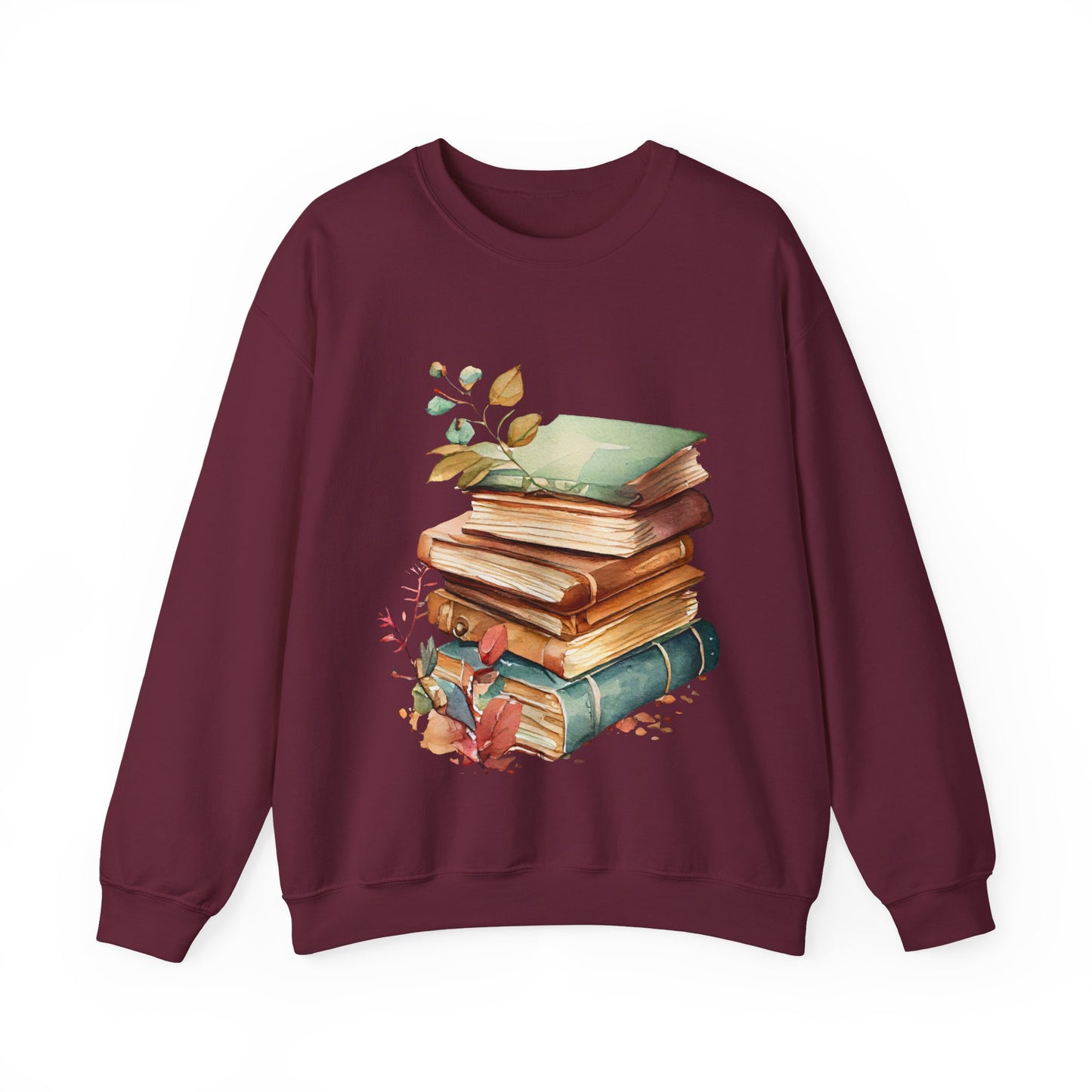 Book Lover's Crewneck Sweatshirt | Autumn Literary Sweatshirt  | True North