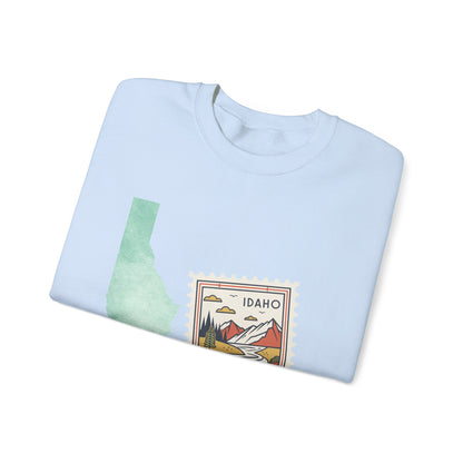 White Crewneck Sweatshirt — Classic Cozy Pullover boise