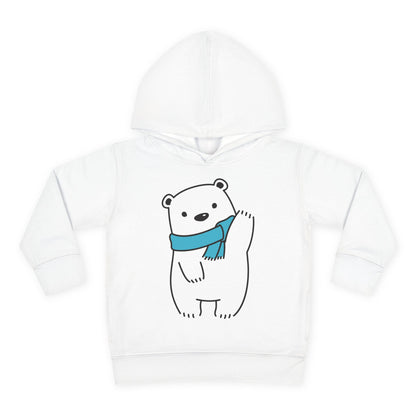 Cute Bear Toddler Hoodie | Fleece Pullover for Kids | True North