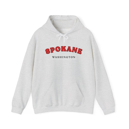 Spokane Washington Pullover Hoodie – Classic Collegiate City Sweatshirt