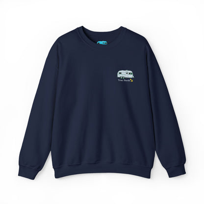 True North Anchor Sweatshirt | Cozy Lounge Outfit | True North