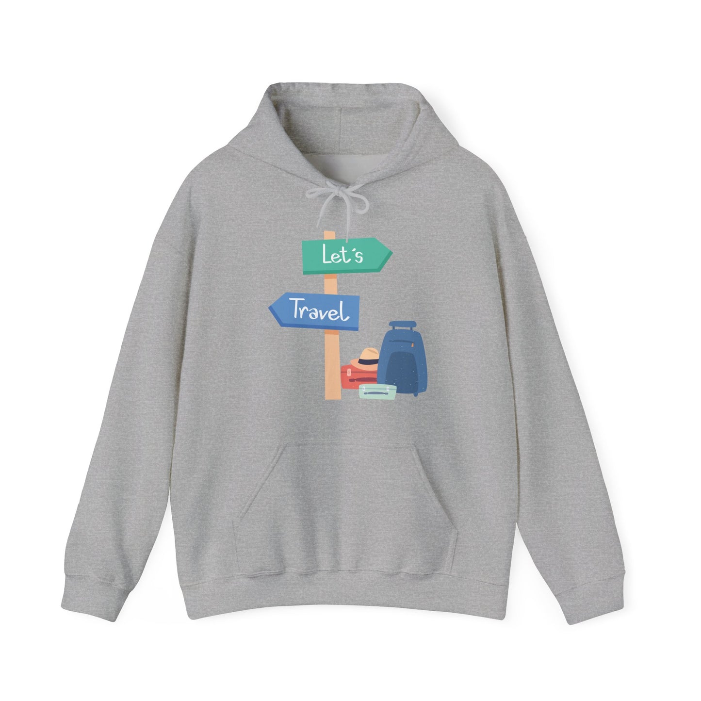 Travel-Inspired Hoodie | Adventure Sweatshirt | True North