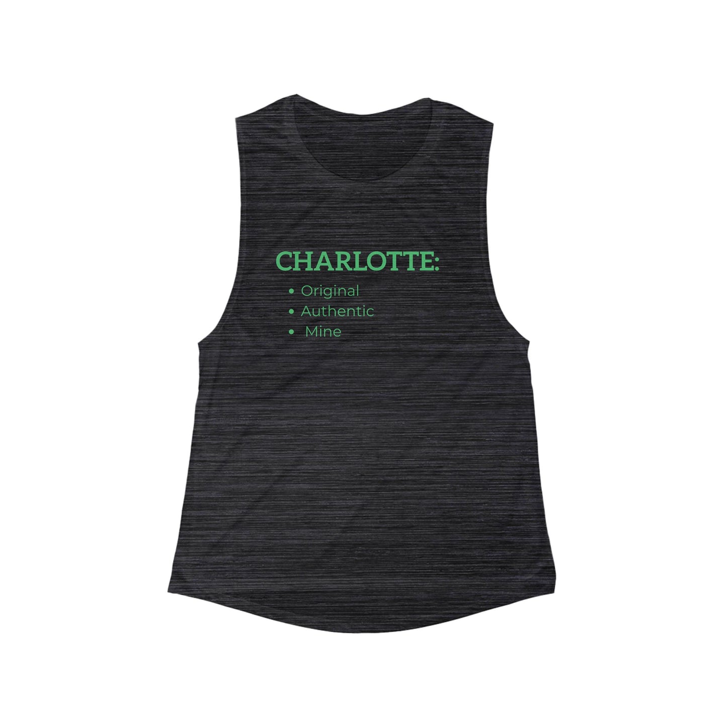 Charlotte | Women’s Flowy Scoop Muscle Tank | True North
