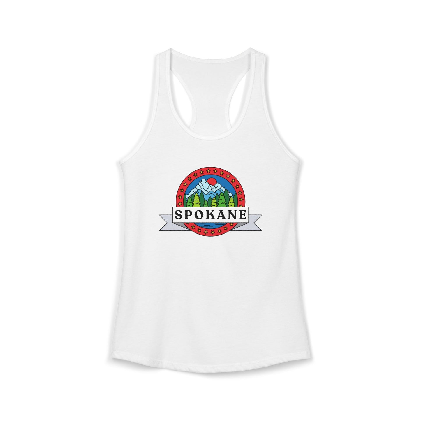 Women's Ideal Racerback Tank SPOKANE