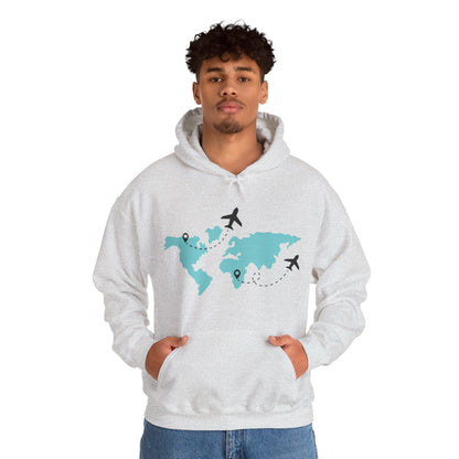 Travel Lover's Map Hoodie | True North