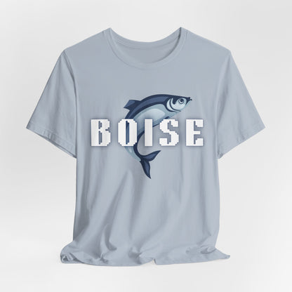 Boise Trout Graphic Tee — Fish Logo Short Sleeve T-Shirt
