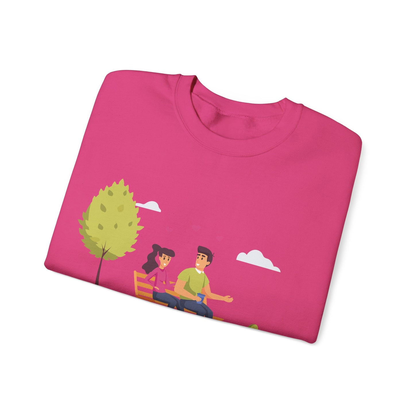Cute Couple Crewneck Sweatshirt | Cozy Relationship Apparel | True North