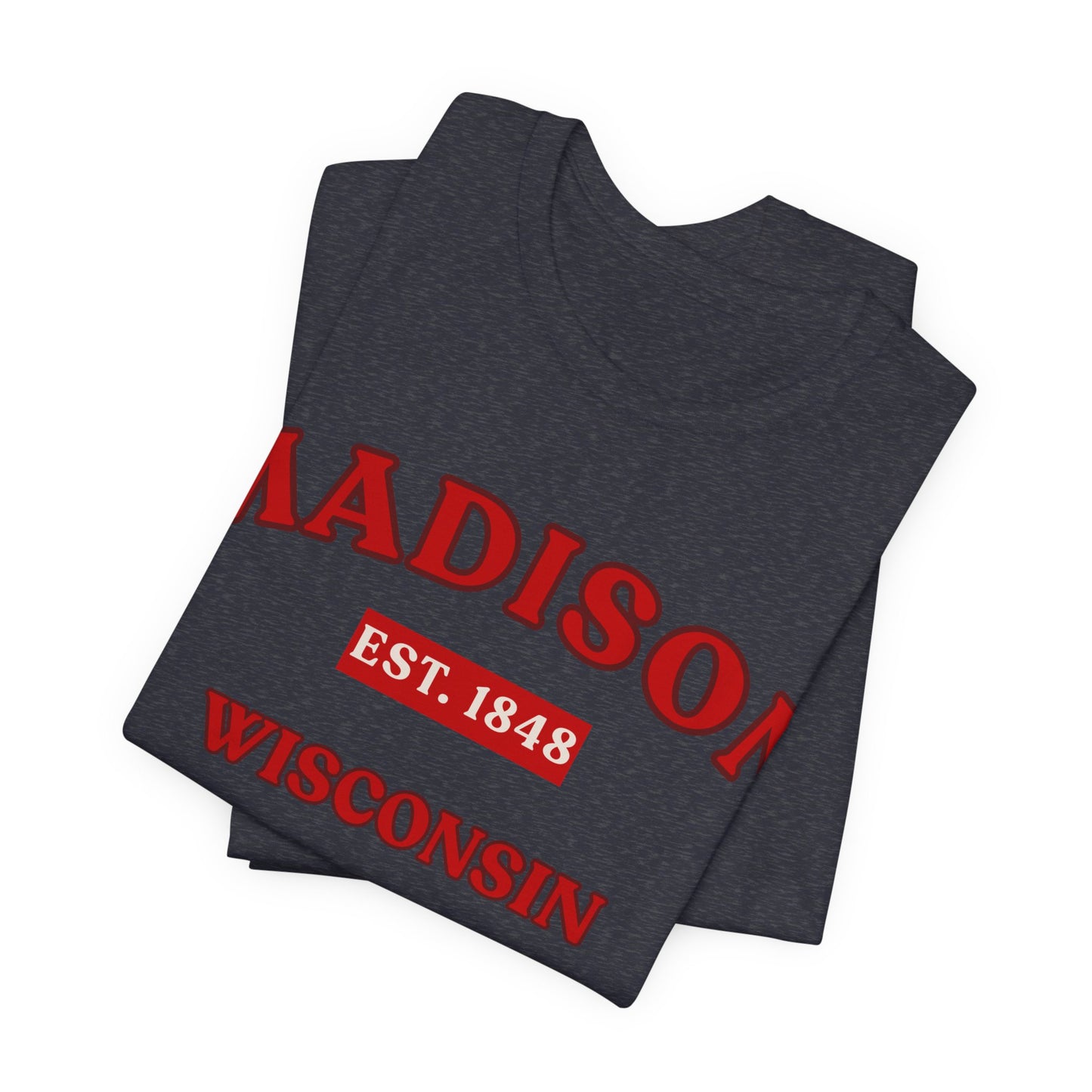 Madison Wisconsin Established 1848 JERSEY Tee