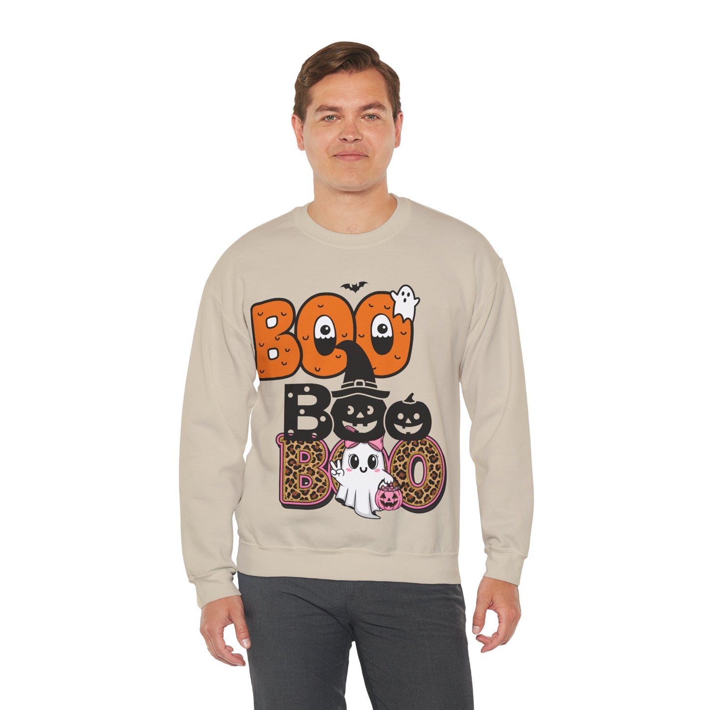 Halloween Boo Crewneck Sweatshirt  | True North