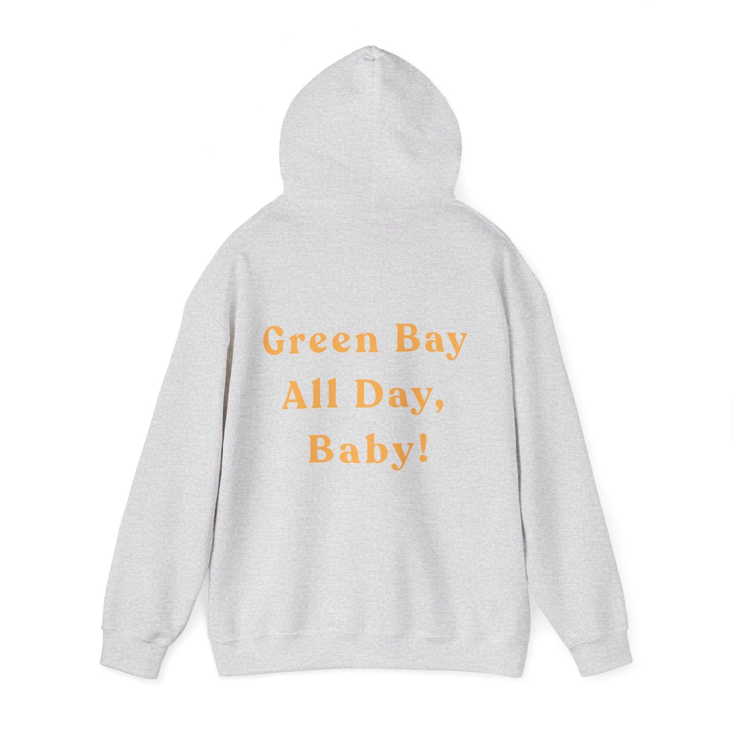 Green Bay Fan Gear Heavy Blend Hooded Sweatshirt | Cozy Sundays | True North