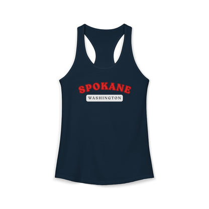 Women's Ideal Racerback Tank SPOKANE