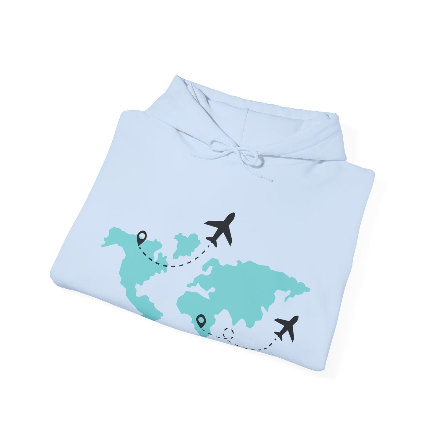 Travel Lover's Map Hoodie | True North