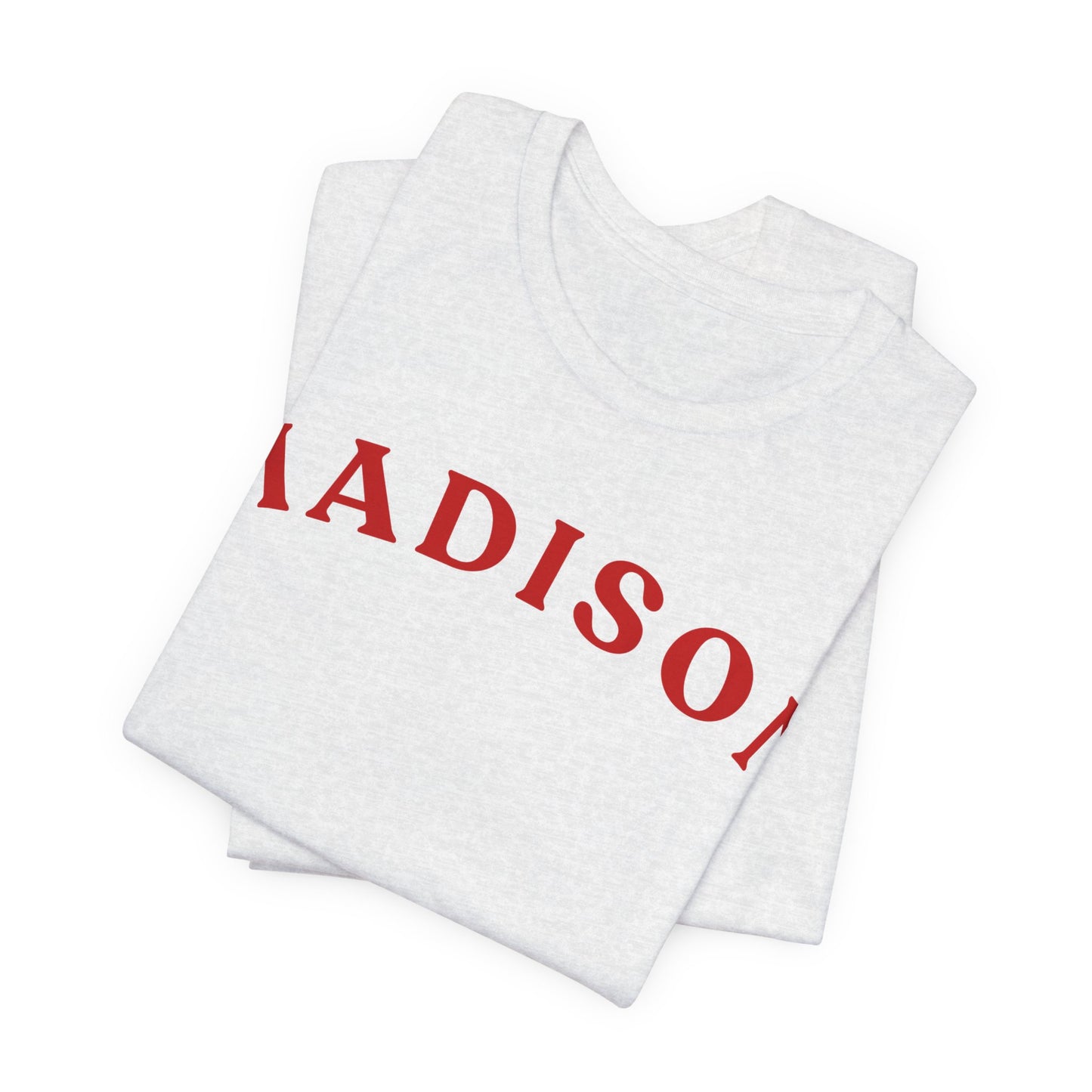 Madison Arc Name T‑Shirt — Personalized City/Name Tee