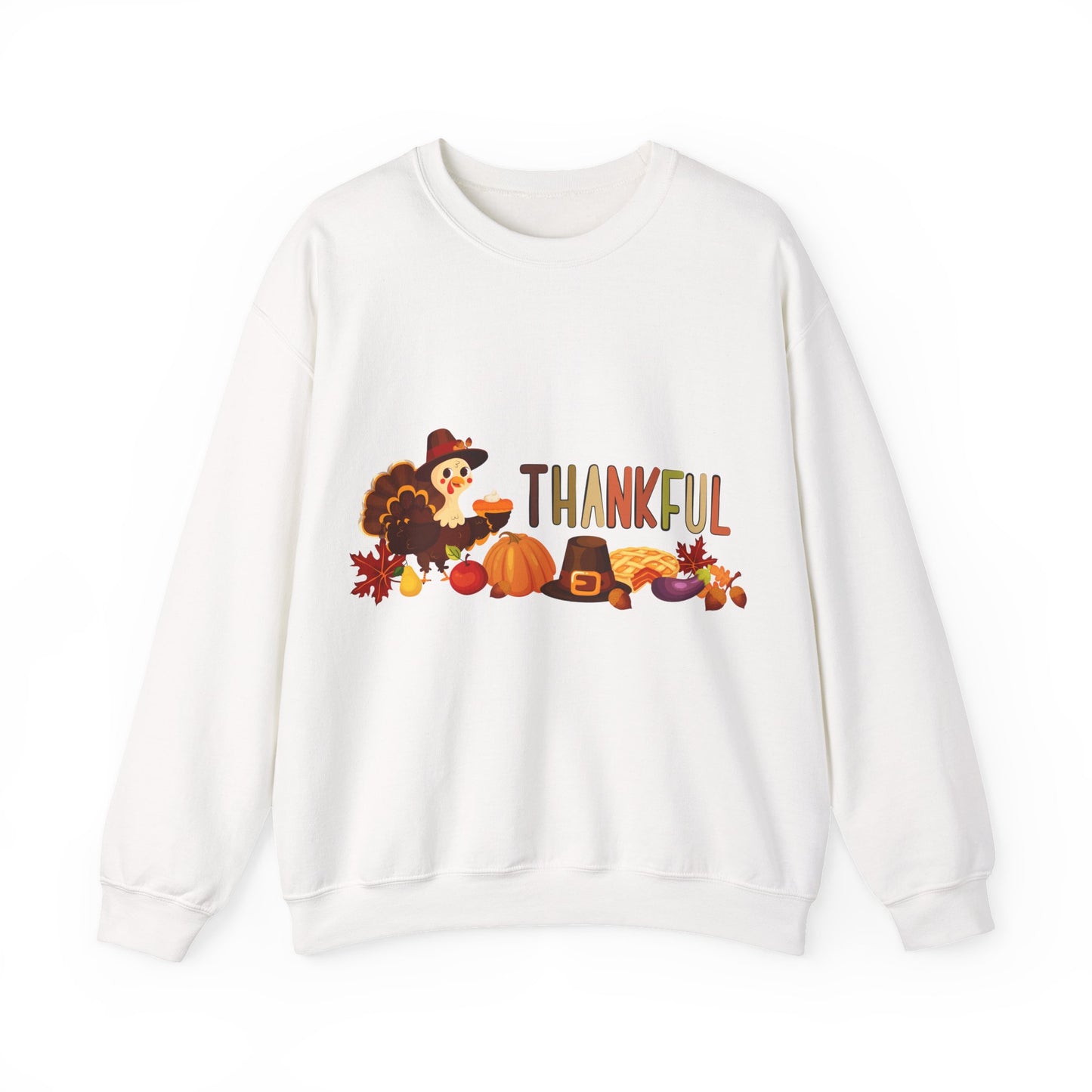Thankful Thanksgiving Crewneck Sweatshirt  | True North