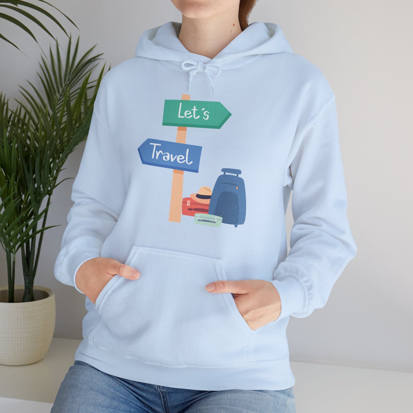 Travel-Inspired Hoodie | Adventure Sweatshirt | True North