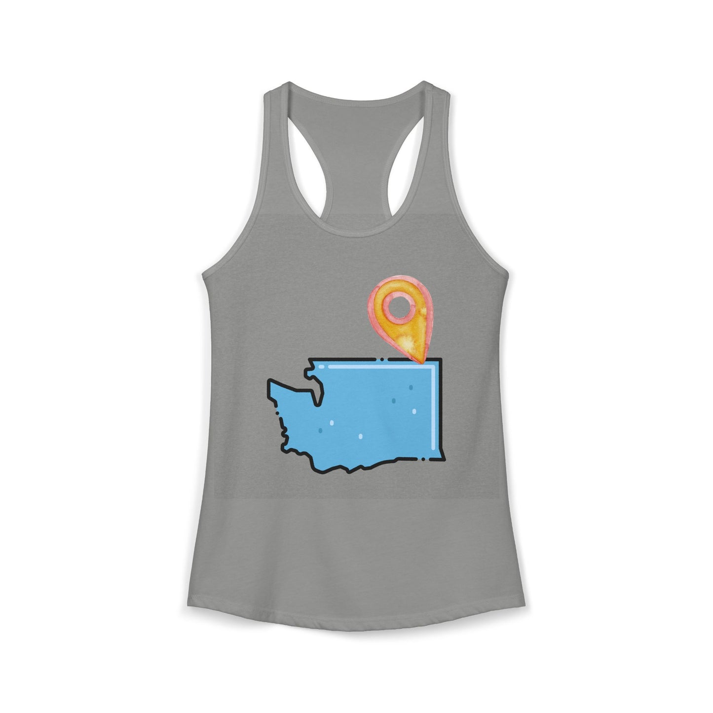 Women's Ideal Racerback Tank SPOKANE